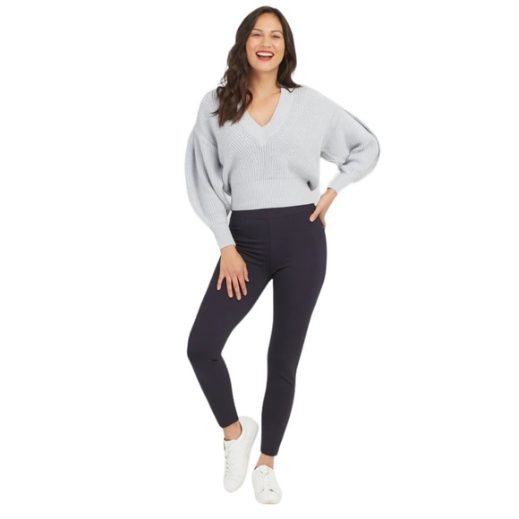 Spanx The Perfect Pant, Ankle 4-Pocket Navy XL - Picture 16 of 16